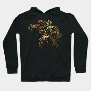 Bleeding-Heart Vine Pattern Hoodie